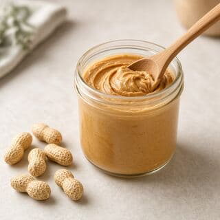 Jar of nut butter